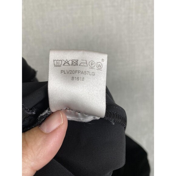 Louis Vuitton Uniforms Pants Mens 48 Black Straight Leg Polyester Dress Trousers - Picture 12 of 14